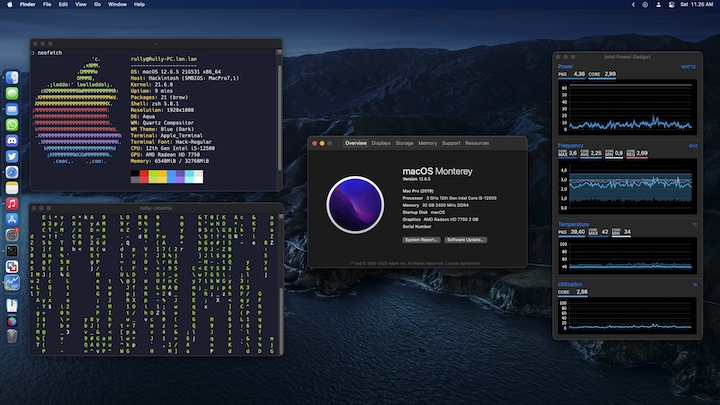 Hackintosh dengan Intel Core i5-12500